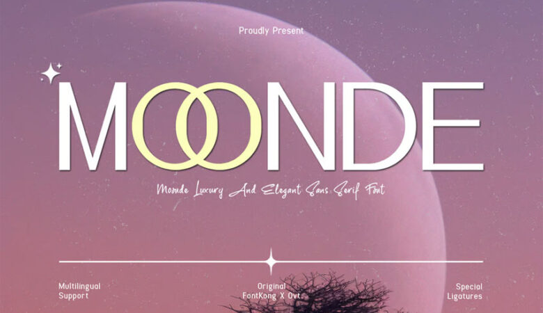 Moonde Font