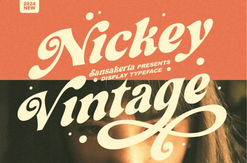 Nickey Vintage Font