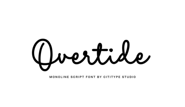 Overtide Font