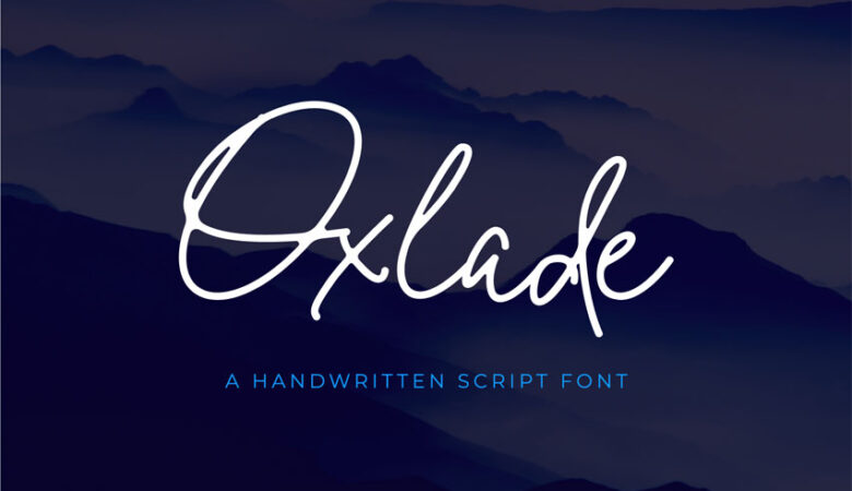 Oxlade Font