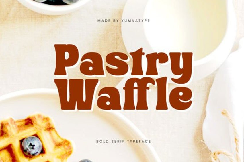 Pastry Waffle Font