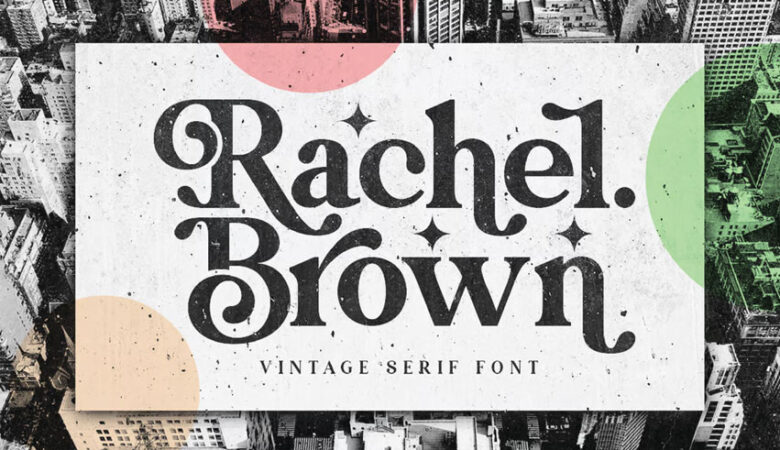 Rachel Brown Font