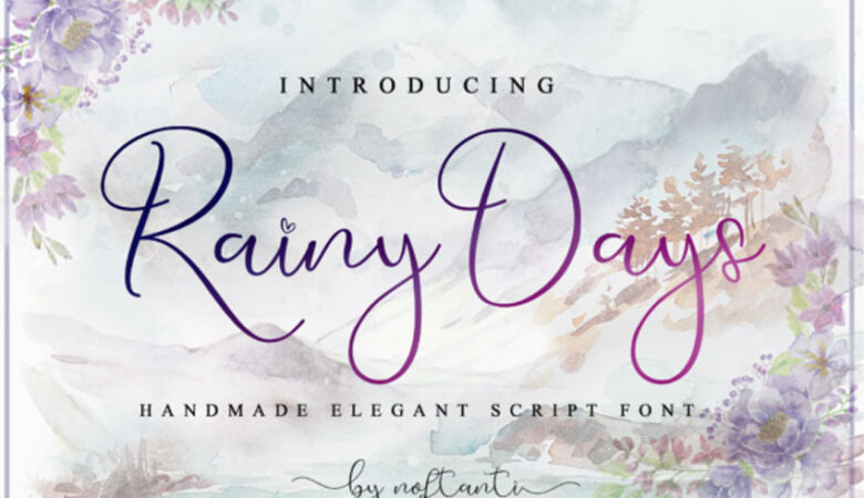 Rainy Days Script Font