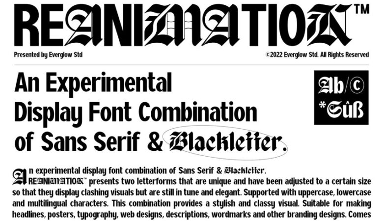 Resuscitation Font