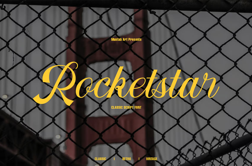 Rocketstar Font