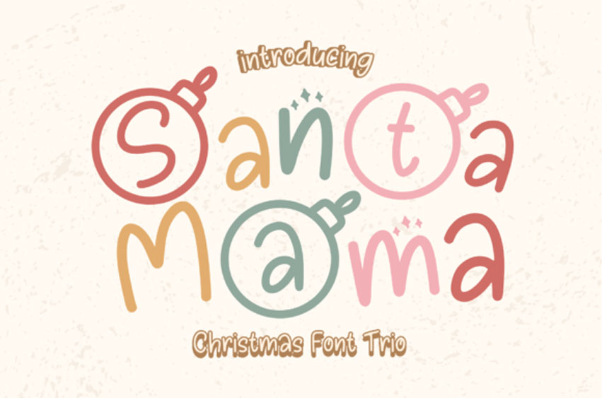 Santa Mama Font