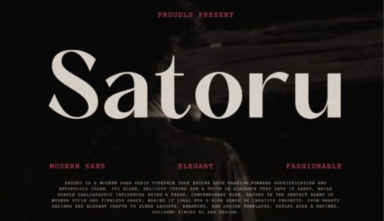 Satoru Sans Font