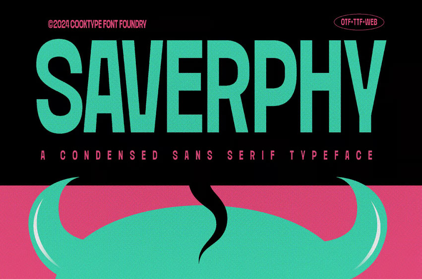 Saverphy Font