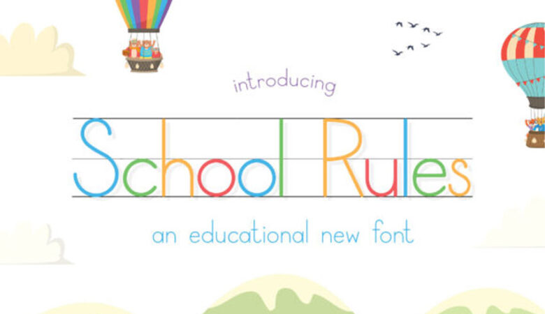 School Rules Font