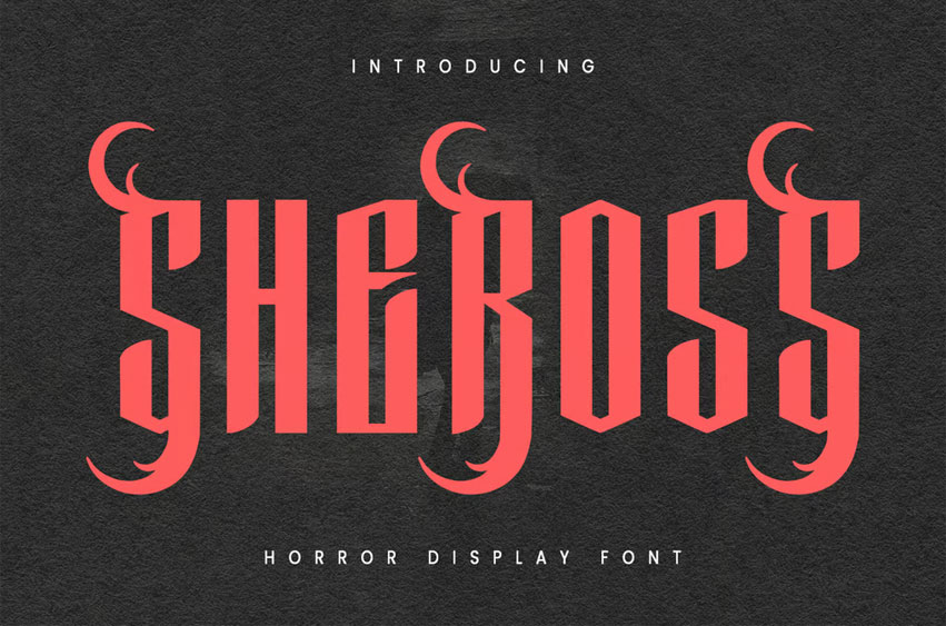 Sheross Font