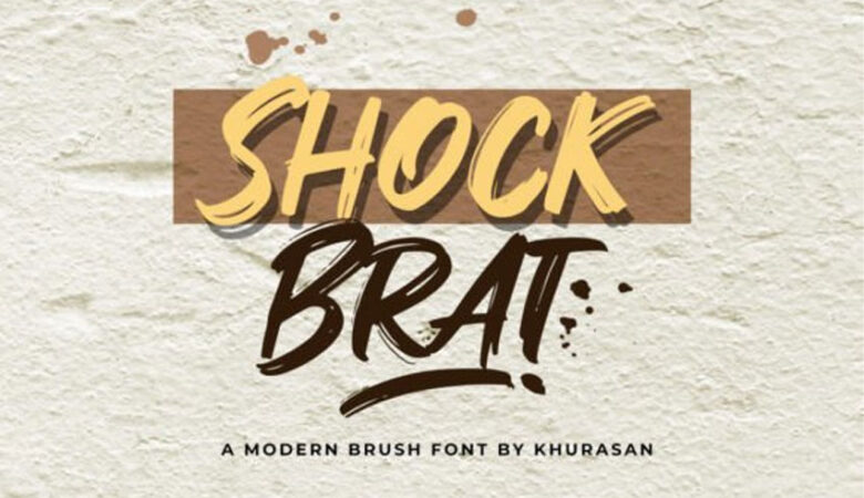 Shock Brat Font