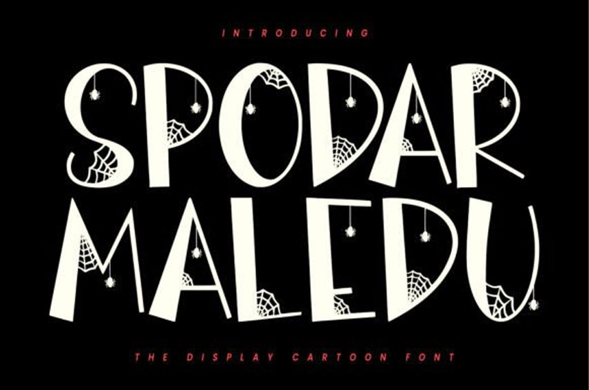 Spodar Maledu Font