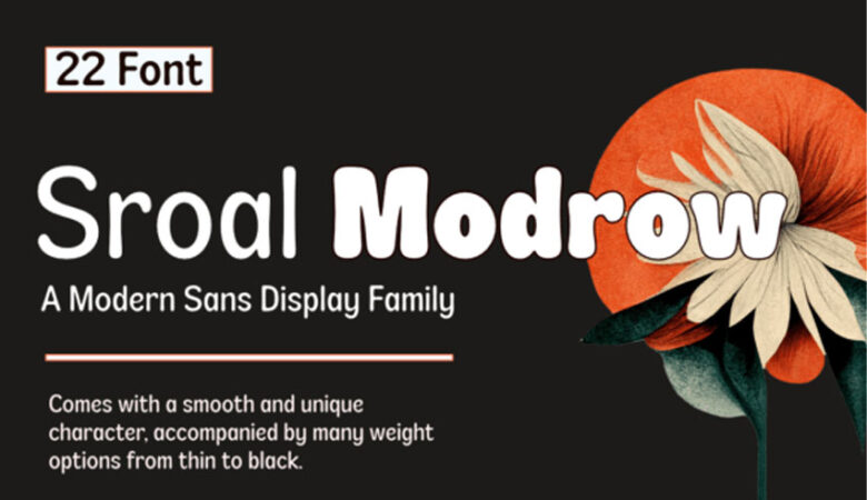 Sroal Modrow Font