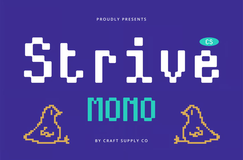 Strive Mono Font