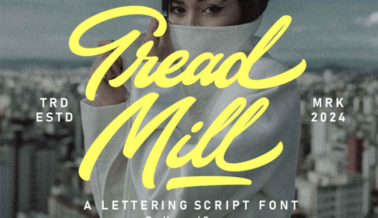 Tread Mill Font