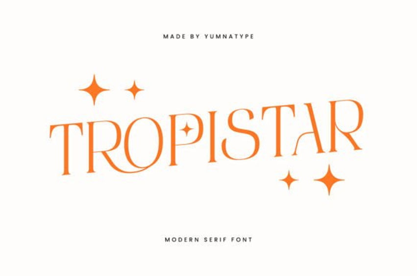 Tropistar Font