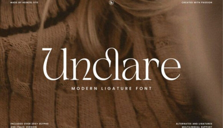 Unclare Font