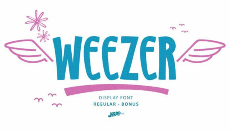 Weezer Font