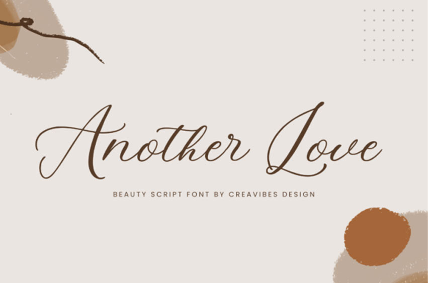 Another Love Font