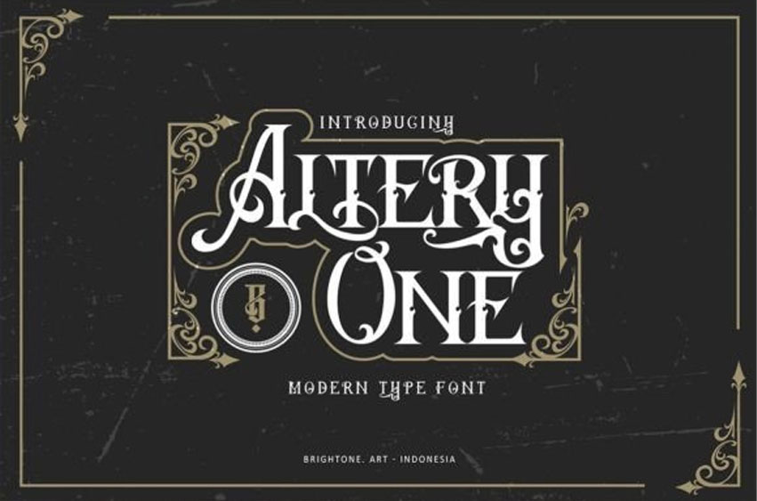 Artery One Font