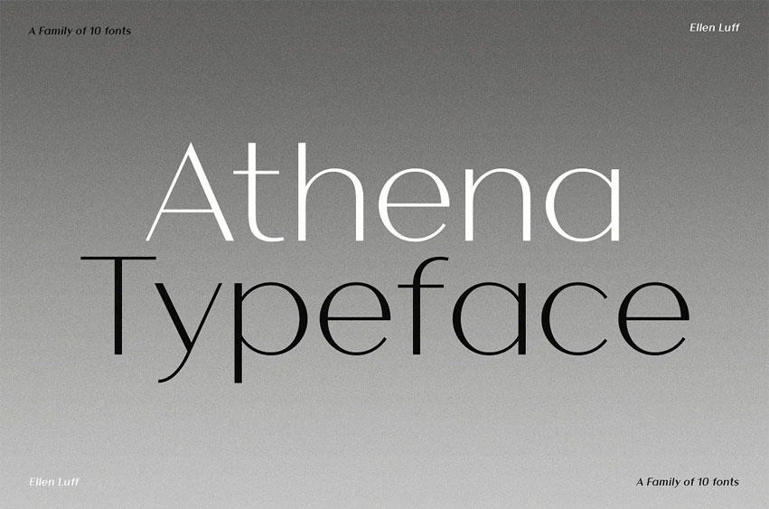 Athena Font