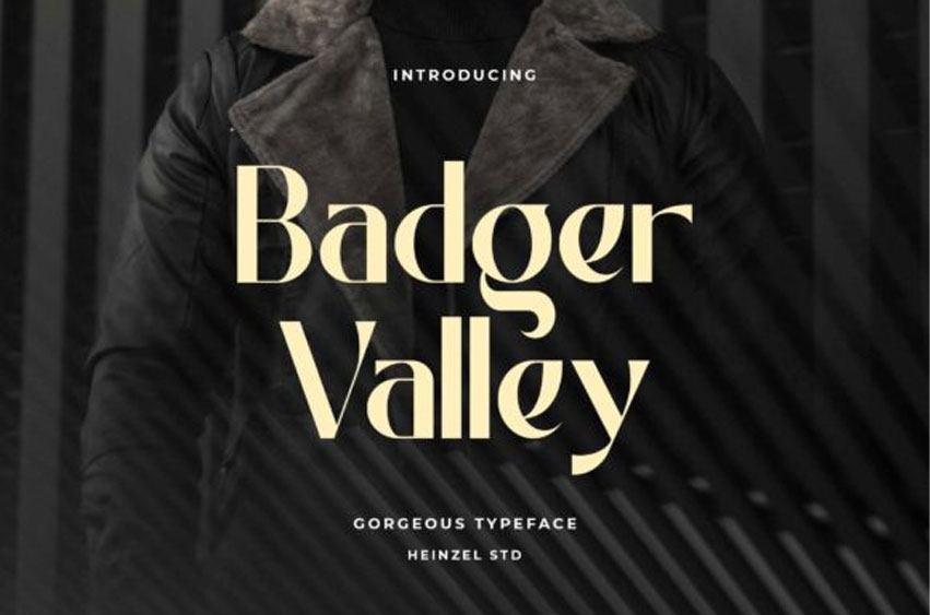 Badger Valley Font