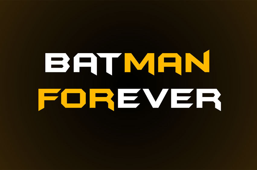 Batman Forever Font