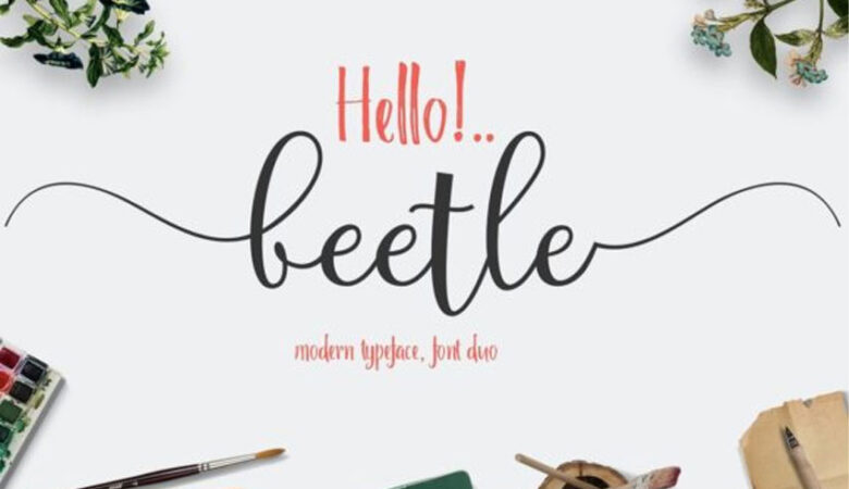 Beetle and Rantes Font