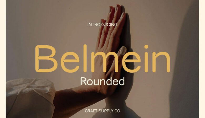 Belmein Rounded Font