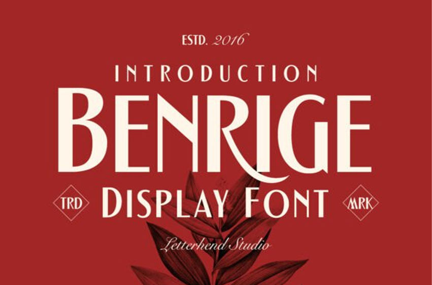 Benrige Font