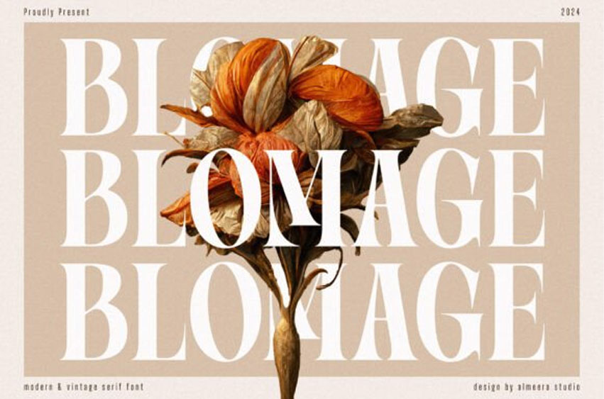 Blomage Font