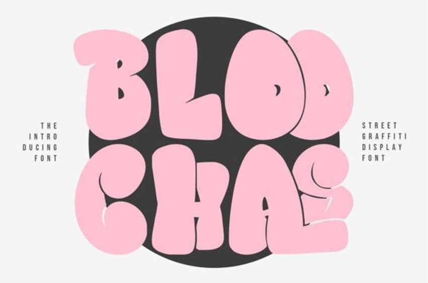 Bloochas Font