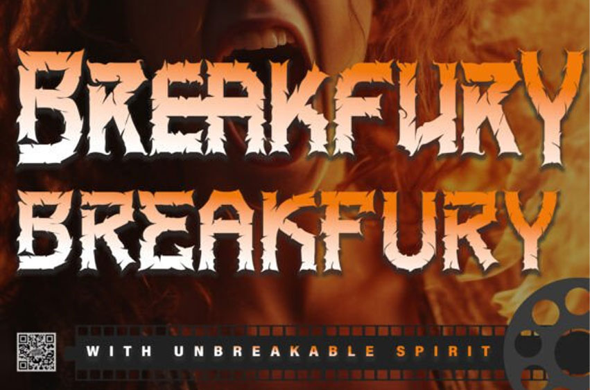 Breakfury Font