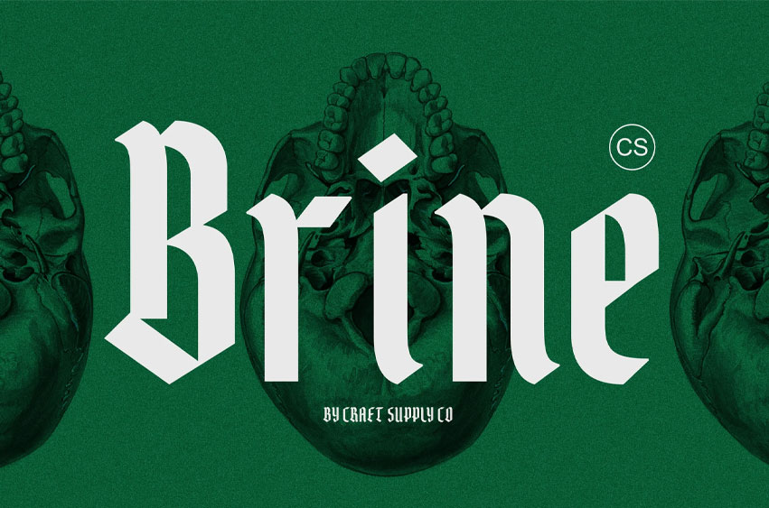 Brine Font