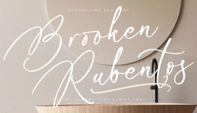 Brooken Rubentos Font