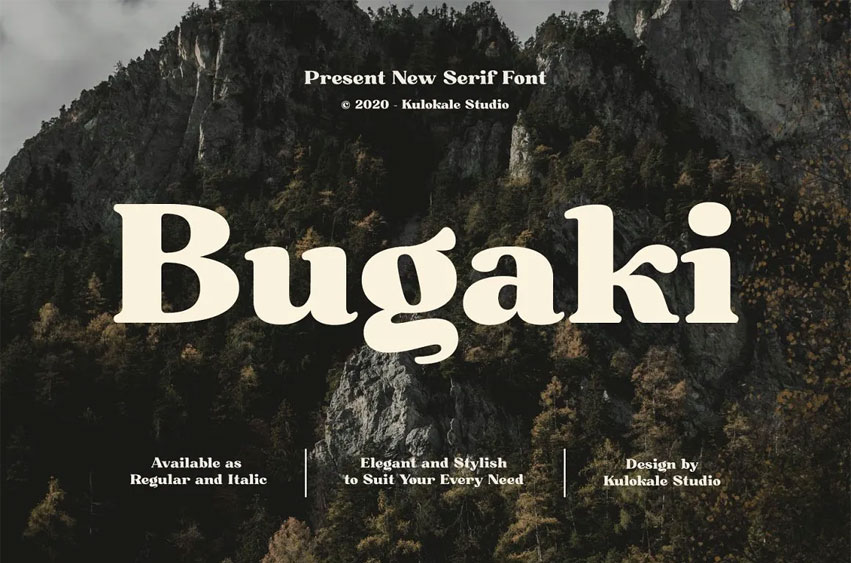 Bugaki Font