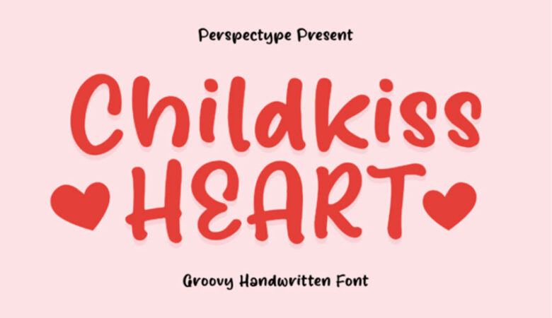 Childkiss Heart Font