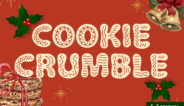 Cookie Crumble Christmas Font