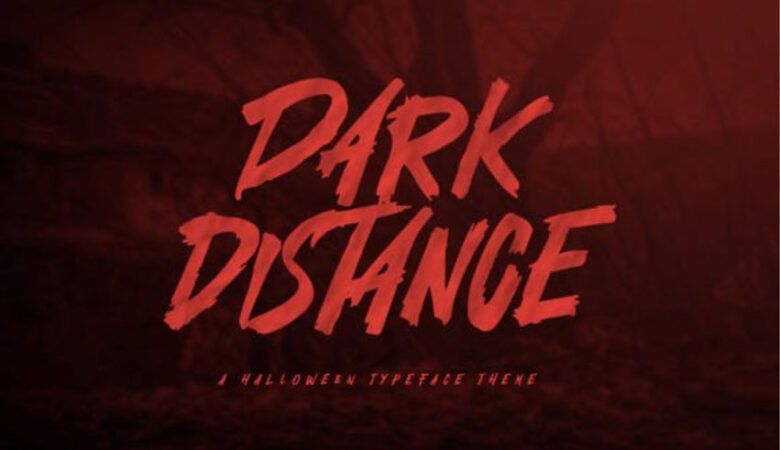 Dark Distance Font