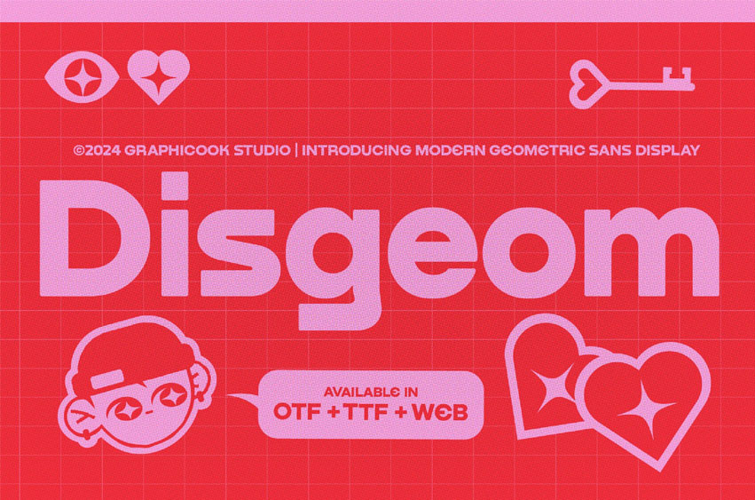 Disgeom Font