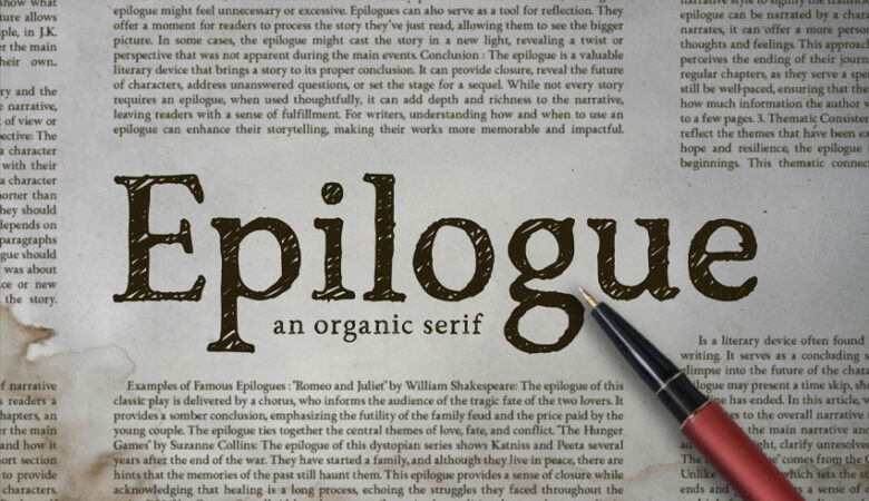 Epilogue Font