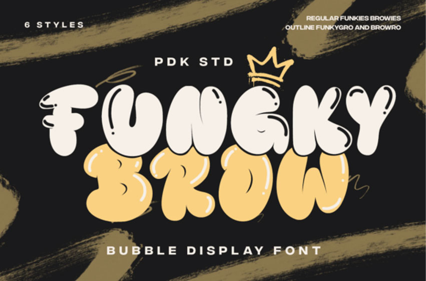 Funky Brow Font