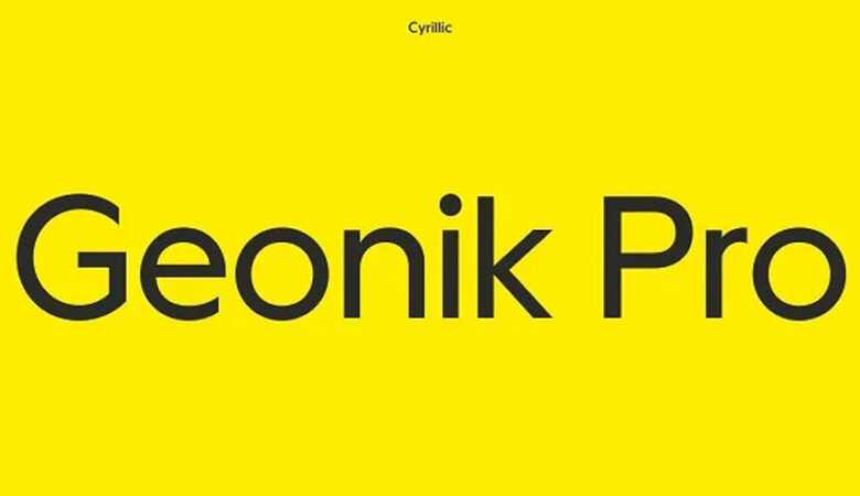 Geonik Pro Font