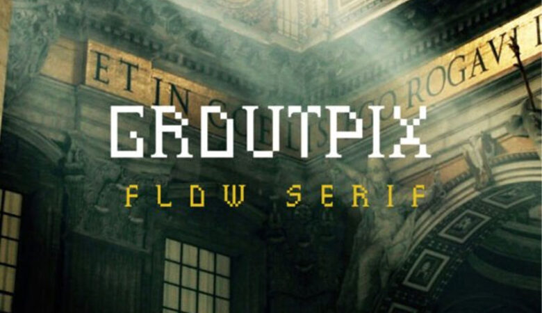 Groutpix Flow Font