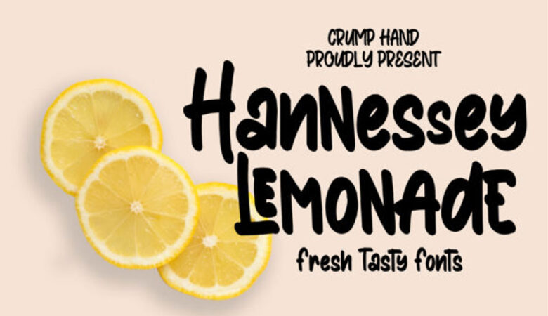 Hannessy Lemonade Font