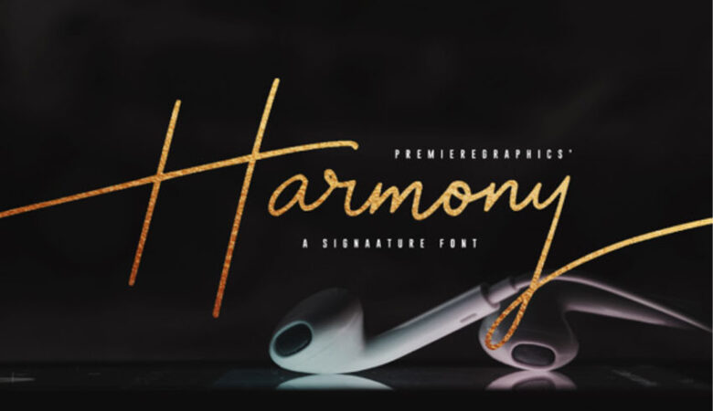 Harmony Script Font