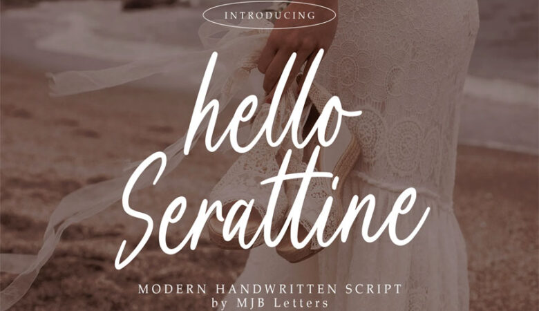 Hello Serattine Font