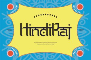 Hindi Raj Font - FreeDaFonts