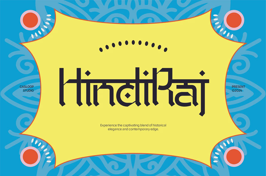 Hindi Raj Font