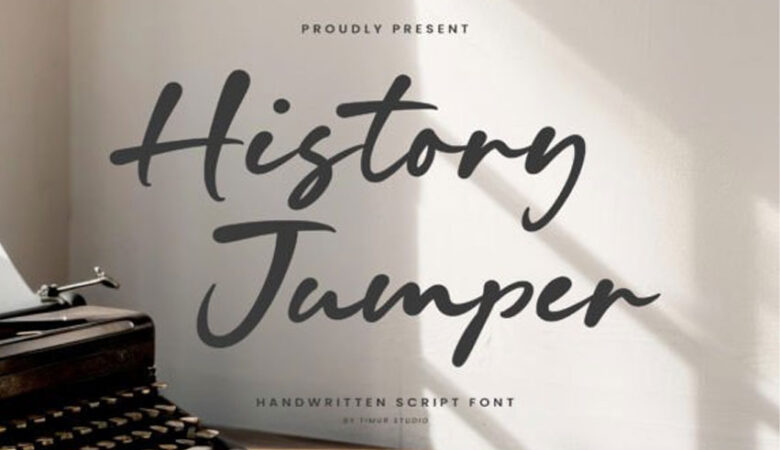 History Jumper Font